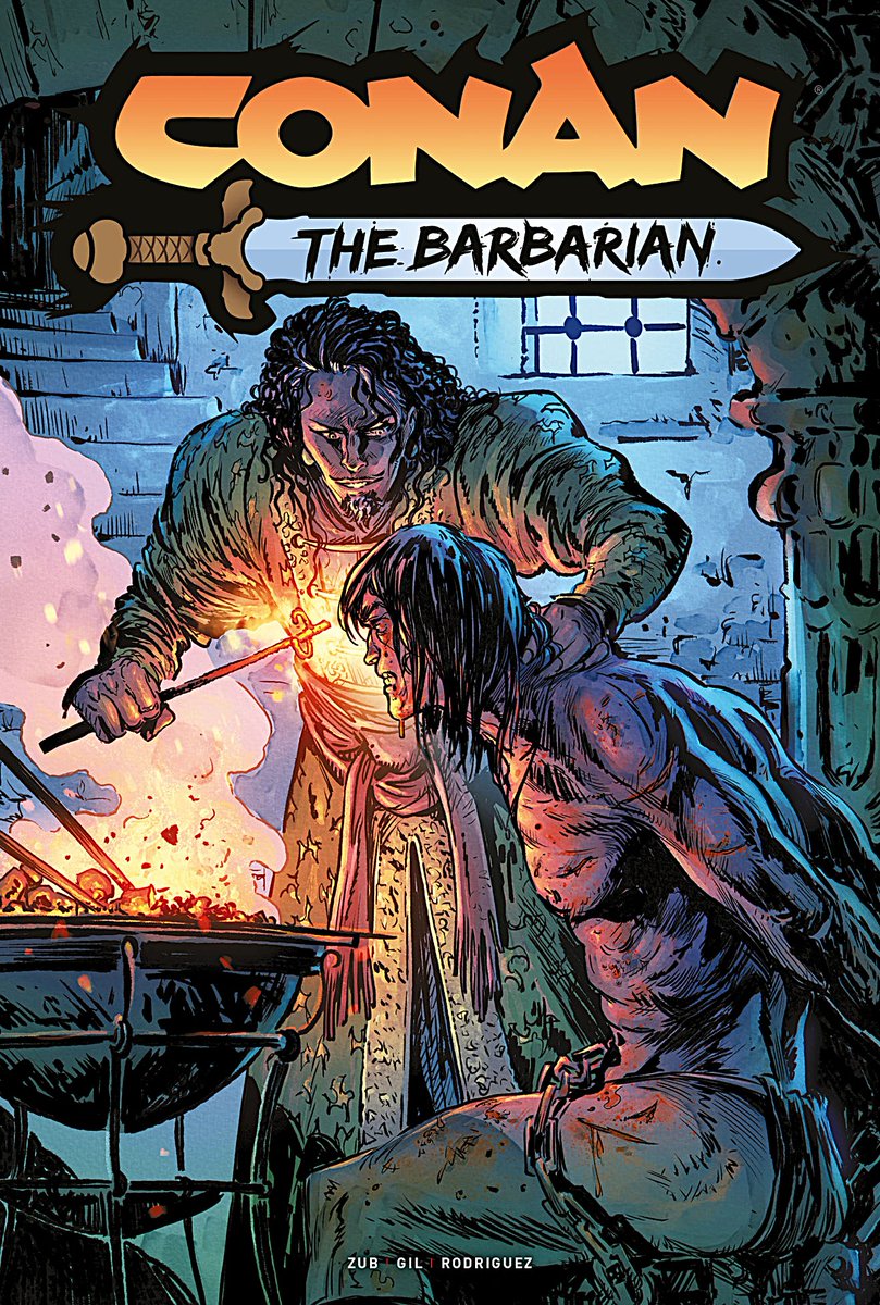 TeeScottREH's tweet photo. January's CTB #39 Ivan Gil cover. He draws the story. More info &amp; covers at https://t.co/rgaSZ4PJoF #RobertEHoward #Comics #SwordAndSorcery @WaagBooks @cimerians @David_JWest @Weird_Friction @DaddyWarpig @ManFirestorm @DamndestBastard @fabiaschi @FrankMorrell17 @ConanComicBooks https://t.co/ujSGhW1Wi0