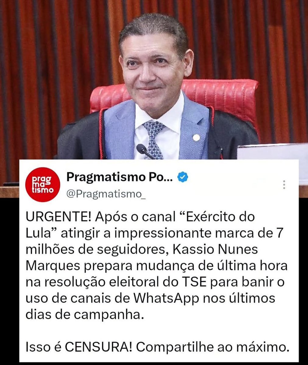 _janoninho_fc's tweet photo. Senta o dedo e espalha 👇🏻

CENSURA NUNCA MAIS 
#7MilhoesDeSoldadosDoLula https://t.co/DSMzdoDKIr