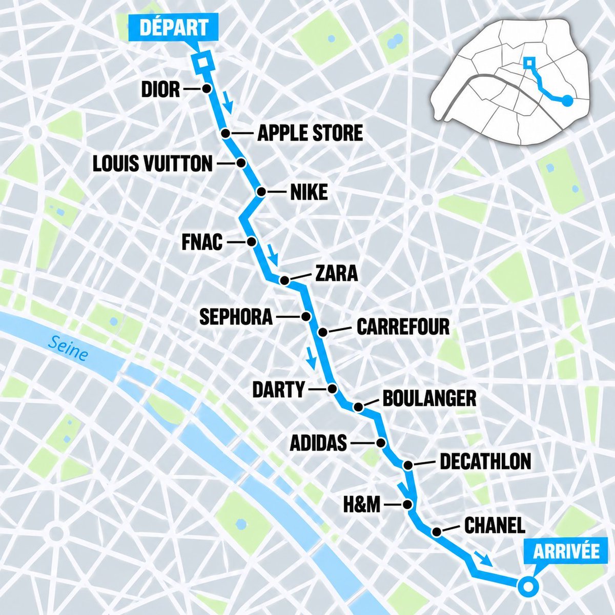 aschapire's tweet photo. 🇫🇷La manifestación del sábado será de la Plaza de la Bastilla a la Plaza de la Opera. Algunos ya marcaron en el mapa las escalas del trayecto. 💰 https://t.co/votZXGLajS