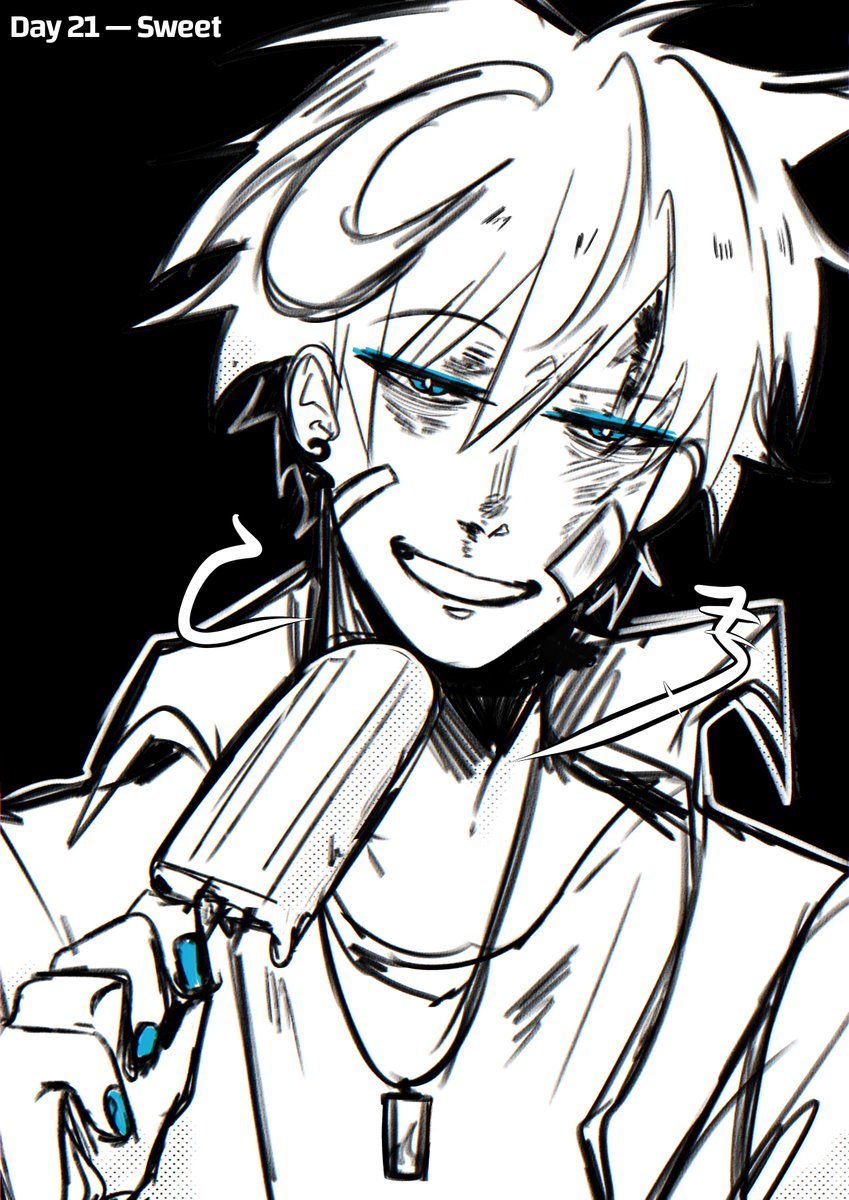 romellete's tweet photo. [🧊️] Day 21 — Sweet

“Want some?” https://t.co/fuNJoqHexM
