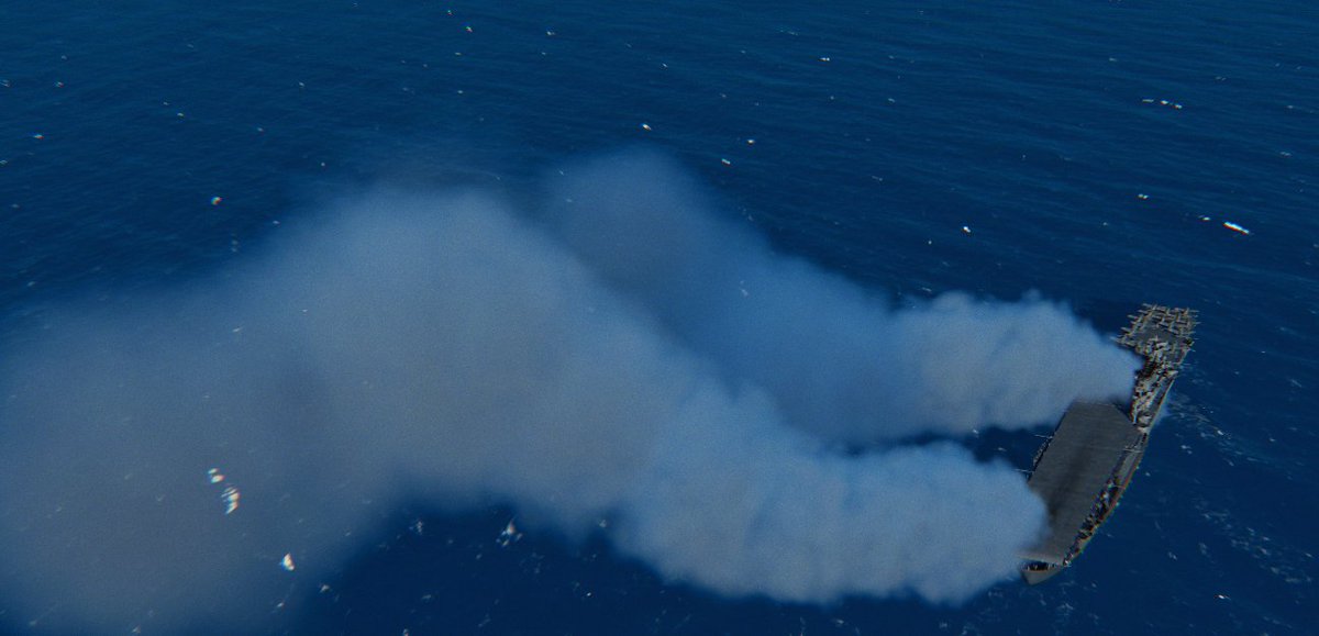 DrydockDreams's tweet photo. Next stage is next gen!
Nothing burns the way, for the same duration anymore. Nor does smoke behaves the same  based on the size of the fire, &amp; whether it is happening outside or inside the ship's hull...
Soon on your screen in Task Force Admiral!
#gamedev #indiedev #gamedev https://t.co/24OlUvlEPU