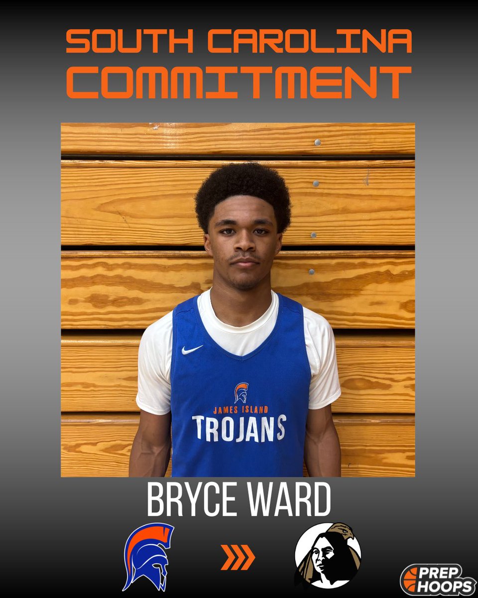 AndrewBaxleySC's tweet photo. NEWS: Prep Hoops South Carolina Top 10 2027 Bryce Ward (@bryceboii3) has committed to UNC Pembroke.

Ward, the #3 ranked Point Guard in a guard-heavy class, was one of the best guards on the EYBL Champions Circuit &amp; is one of the most dynamic players in the Palmetto State. https://t.co/1ldud5D4JY