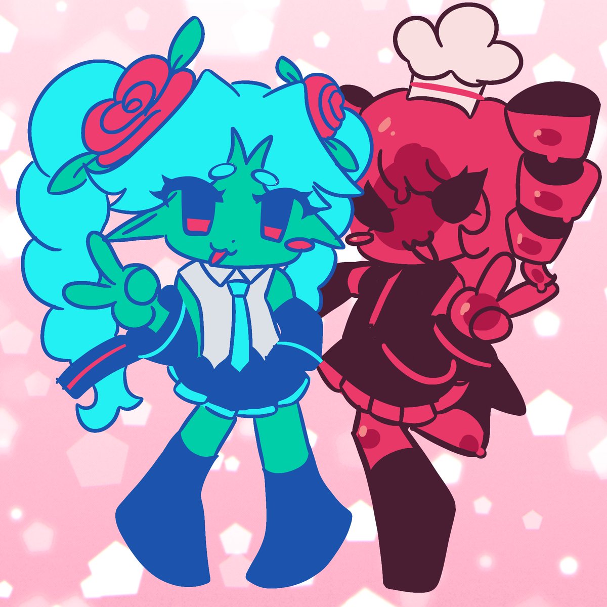 SlyAtla's tweet photo. I don’t think I ever showed you guys Hatrixie and Tetolyn
#Neosora https://t.co/WoVWG8hwD9