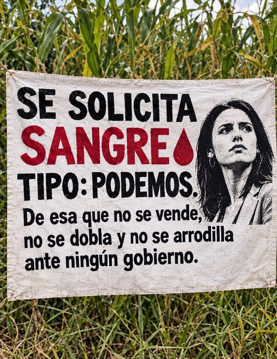 CKinterito's tweet photo. Soy de Sevilla y voy a votar a PODEMOS. https://t.co/KufmzO5tDT