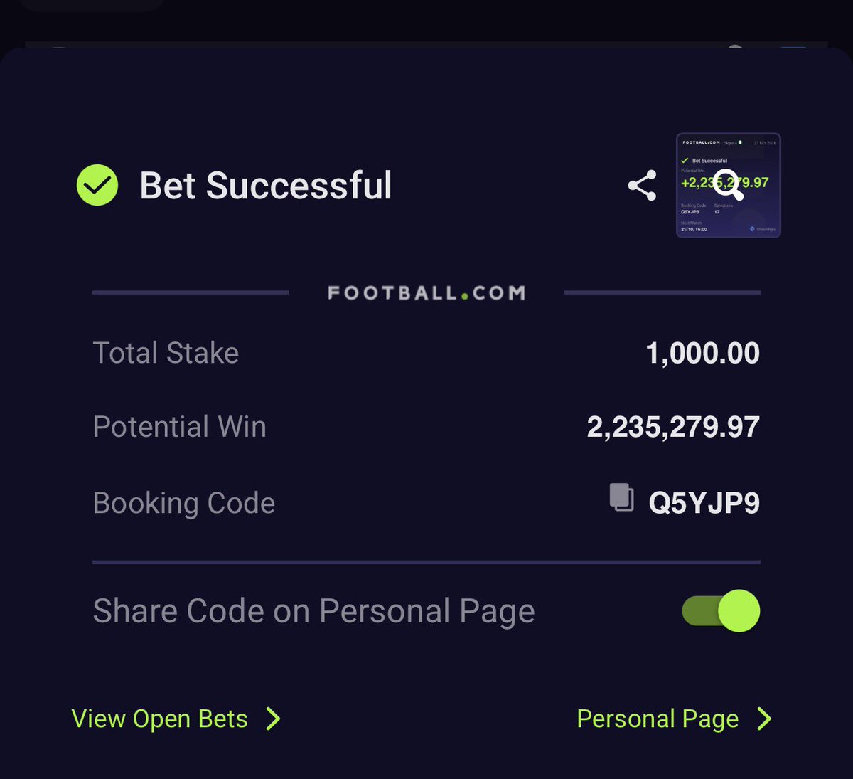 masterwolrdtips's tweet photo. Get down 🍀🍀🍀🍀 https://t.co/oScVaJ5Y5Q
