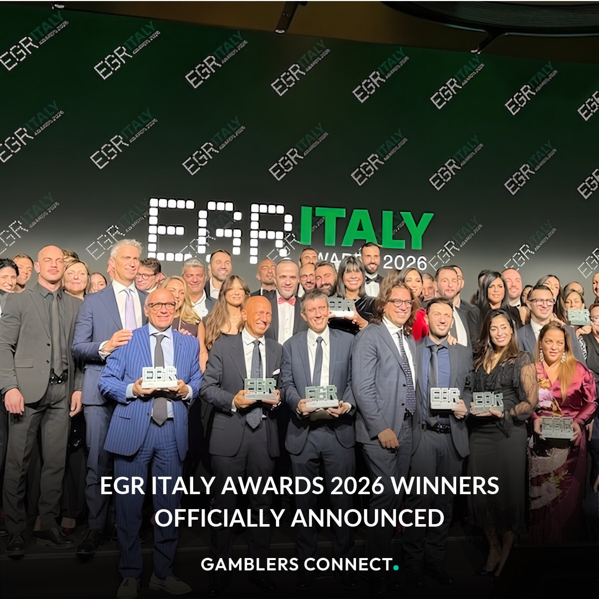 GamblersConnect's tweet photo. The iGaming community gathered to celebrate the industry’s finest achievements as the winners of the EGR Italy Awards 2026 were officially revealed on October 21, 2026.

Read more: https://t.co/GXB00KxQ2V

#igaming #egr #egritaly #igamingnews #igamingindustry https://t.co/lFJCWQBcsK