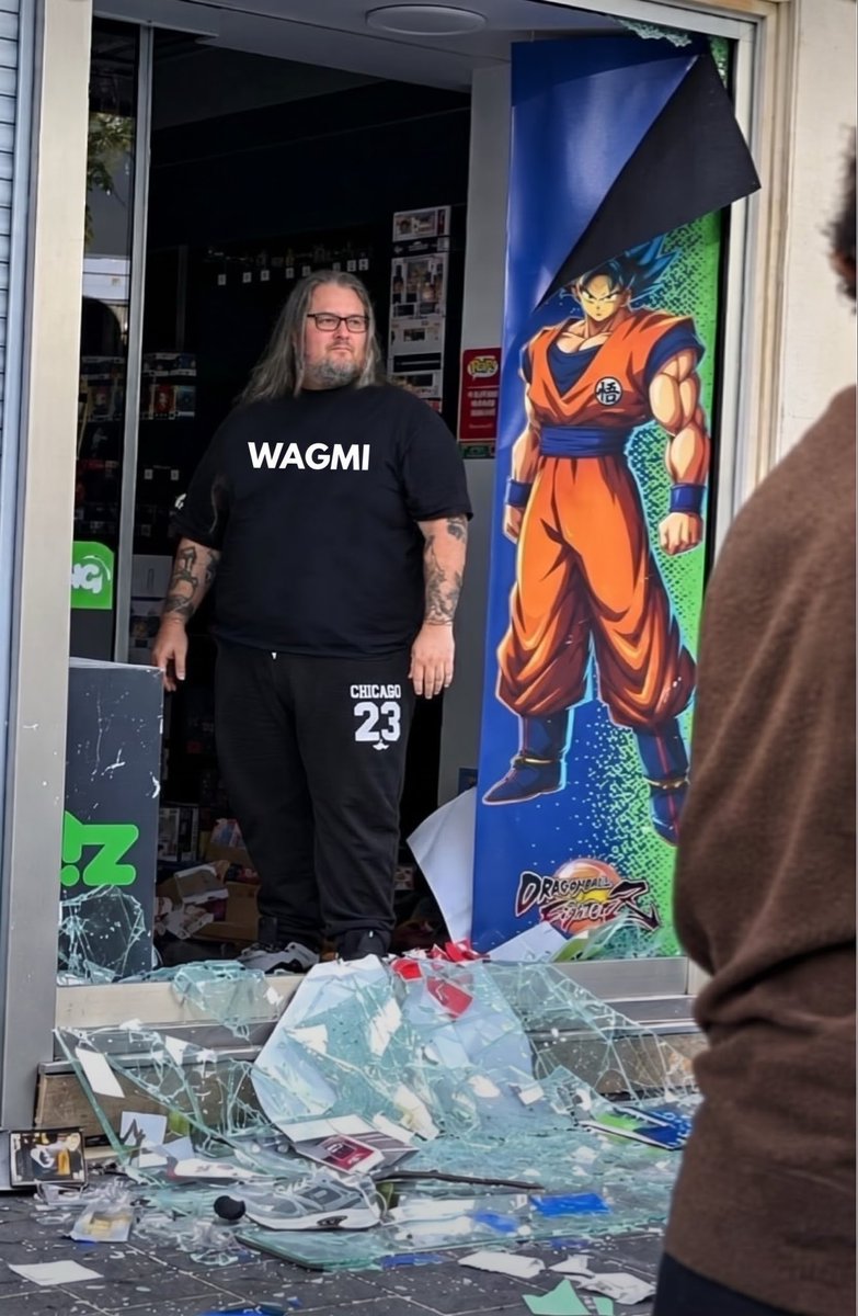 mistor's tweet photo. waGMi morning to those that still bullieve. https://t.co/c65O0n6Na1