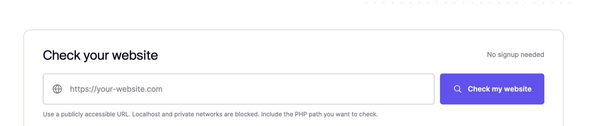 pilvar222's tweet photo. My colleague made a website to check if your website is vulnerable to PHP2Shell: https://t.co/w63eWZNmQJ

We're also releasing PHP images with backported patches for free: https://t.co/wXXXnr6vKK

Stay safe! https://t.co/7z45yqj6Gn