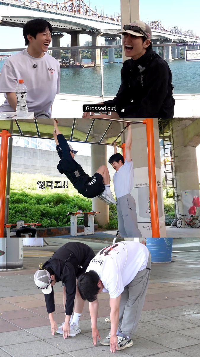 aegyochangjae's tweet photo. dopil my forever dumb and dumber duo https://t.co/MyZN7nbOtT