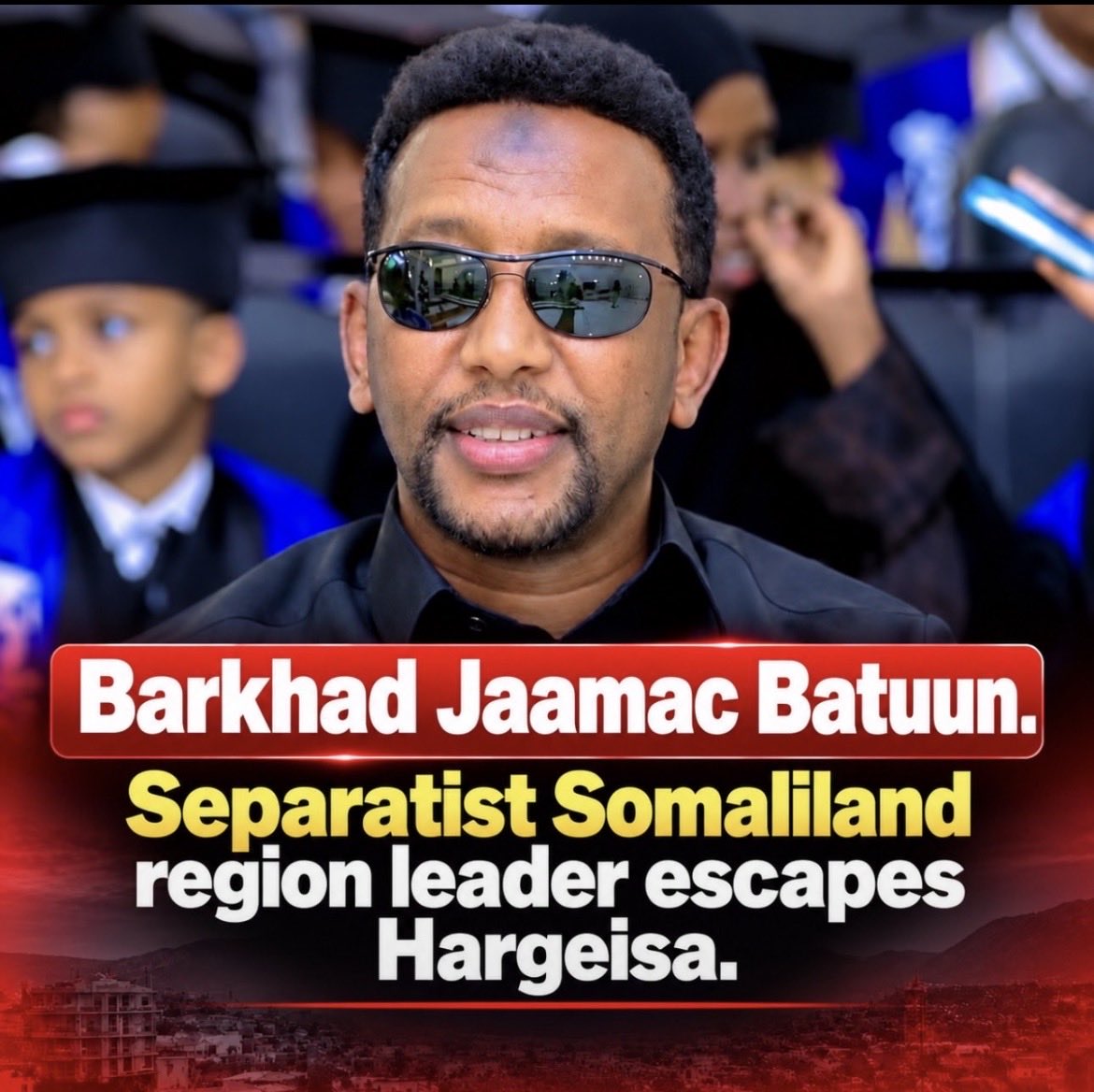 WDSomUnity's tweet photo. URGENT 🚨. HARGEISA. SOMALILAND The information minister of the separatist enclave of Somaliland flees the region amid a police investigation. Local media reported. https://t.co/fCroDugT1x