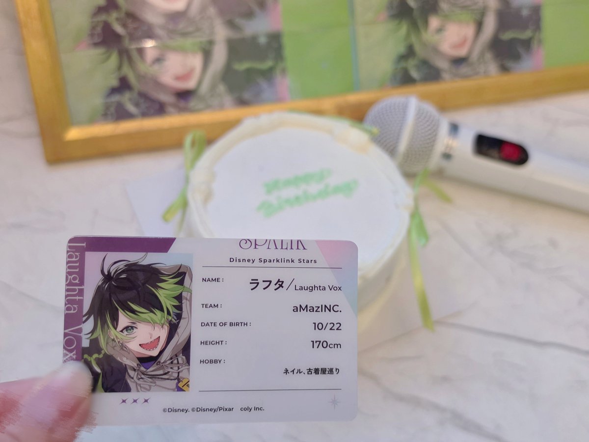 _of5lii's tweet photo. ┊        ┊       ┊       ☆        ┊
┊        ┊       ┊                ˚  ☆
┊        ┊       ☆       ₊             ⊹
☆    ₊  ┊    .
     ⊹     ☆  Happy Birthday Laughta Vox💚🎤

#ラフタ・ヴォックス生誕祭2026
#ラフタ・ヴォックス誕生祭2026 https://t.co/wWduxBZPGe