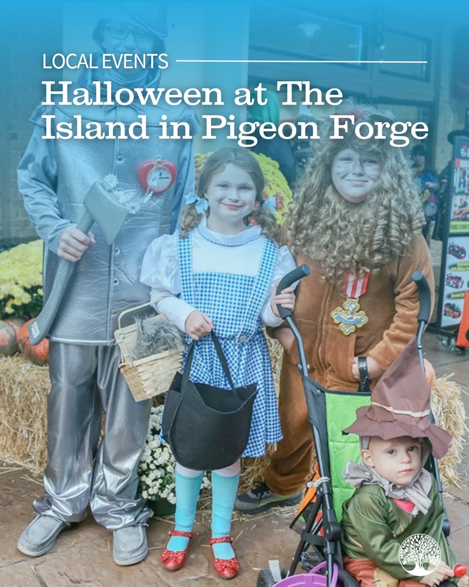 OwnbyInsurance's tweet photo. Looking for some Halloween fun in the Smokies? 🎃👻 Halloween at The Island in Pigeon Forge offers a safe and fun-filled celebration for ghosts, goblins and ghouls of all ages! Learn more about the festivities at the link in our comments.

#PigeonForge #EastTennessee https://t.co/3KXK6Ctc70