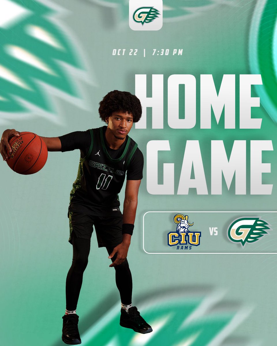 GGC_MBB's tweet photo. Men’s basketball hosting Columbia International in season opener on Thursday. Grizzlies won 25 games and made the NAIA national tournament in their inaugural campaign.

📰 - https://t.co/RrInIqg6YL

#ClawsOut https://t.co/v5kRP8qKfU