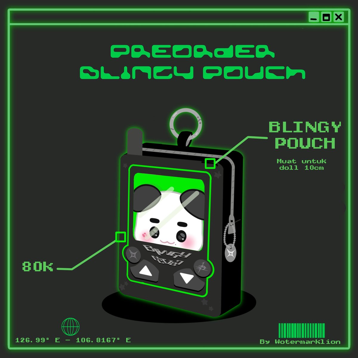 suhshine95's tweet photo. Lho pouch doll nya mirip sama fanmade local.. okeh jajan punya woter aja 🫣 https://t.co/HNBABMq1G5
