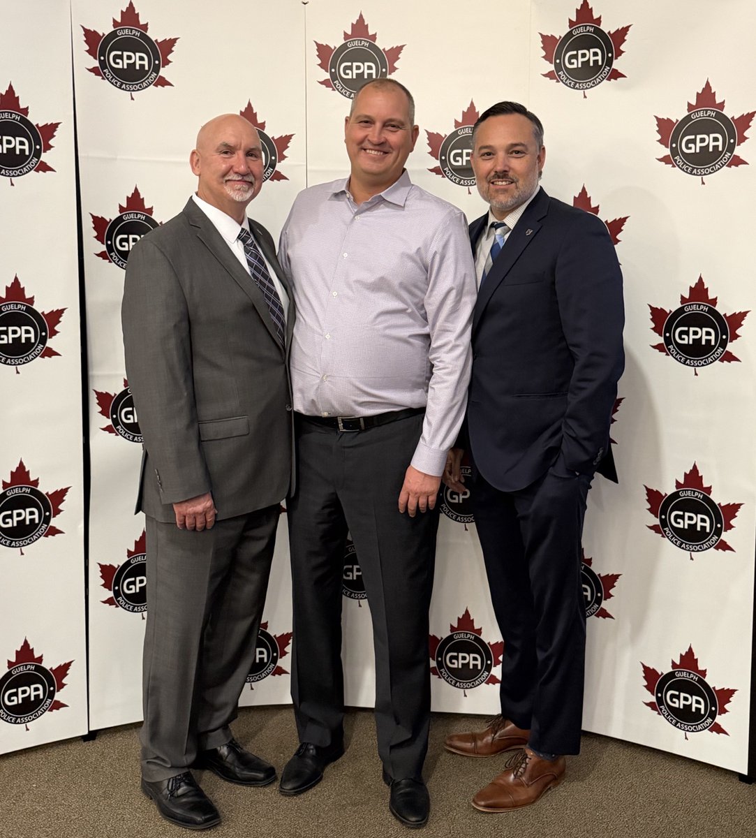 PoliceAssocON's tweet photo. We were honoured to attend the Guelph Police Association’s Retirement Dinner to celebrate the careers and well-deserved retirements of our members, while also recognizing significant milestones in years of service.
 
A special shout-out to Matt Jotham, PAO Treasurer & Uniform Director, who is celebrating an incredible 30 years of service with the Guelph Police Service! Congratulations on this remarkable milestone, Matt. Your dedication and contributions, both in Guelph and through your work with the PAO, have made a lasting impact.
 
We’d also like to recognize the retirees: Andrea Ninacs, Audra Finoro, Greg McDonald, Paul Hinchliffe, Scott Grover, Scott Srigley, and Tracey Aramini. Congratulations on your retirements, and best wishes as you begin this exciting next chapter!
 
Thank you to Guelph Police Association President Ray Gordon for your leadership and continued dedication to the members you represent.
 
We’re grateful to all members for their commitment and lasting contributions to their community. Your service has made a meaningful difference, and we appreciate all that you do.