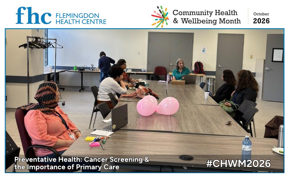fhc_chc's tweet photo. Powering connections to preventive health. 

Yesterday, community members joined us to learn about cancer screening and primary care. 

This #CHWM2026, we’re connecting our community to trusted health information and care.
#FurtheringHealthEquity #PoweringConnections #PrimaryCare https://t.co/W8LLiFYY6F