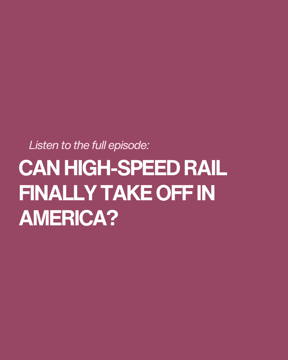 ViewpointsRadio's tweet photo. High-speed trains have transformed travel across Europe and Asia, but the U.S. has barely gotten started. We look at what’s held America back and whether a growing number of regional projects could finally change that. #HighSpeedTrains #RailTransport #USInfrastructure https://t.co/4FrxqaY8Gj