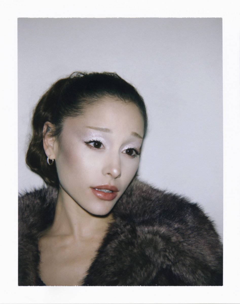 ArianaToday's tweet photo. ariana grande for r.e.m. beauty 
photographed by ricky álvarez https://t.co/4SMM4c6qL3
