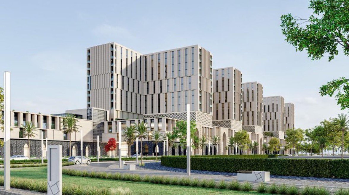 MED_Projects's tweet photo. مشروع #أبراج_الروضة بالمدينة المنورة تتشكّل ملامحه مع تقدّم الأعمال الإنشائية وارتفاع هياكل أبراجه، عند تقاطع طريق الملك عبدالعزيز مع طريق الأمير محمد بن عبدالعزيز.

ويضم المشروع أبراجًا فندقية ومكاتب تجارية، إضافة إلى مكتبة عامة ومستشفى وقفي، ليجمع خدمات الضيافة والأعمال والثقافة والرعاية الصحية.