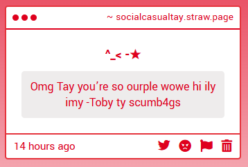 SOC1AL_CASUALTY's tweet photo. YES I AM PURPLE ILY2 TOBY https://t.co/3xRBoAfsvR