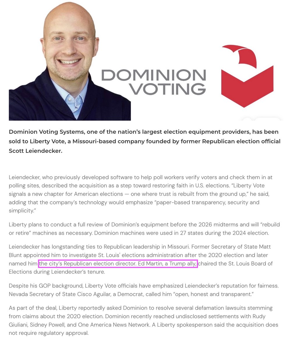 Rasmussen_Poll's tweet photo. DOMINION TEA LEAVES: Our readers know that Dominion e-mails from @SheriffLeaf indicate that counterfeit CCP parts - parts that fake being from original western equipment manufacturers - were swapped into our voting systems.

Liberty Vote, the new owner of Dominion, has now had over a year to mitigate this long running subterfuge. And in case they missed anything, they also pre-announced including hand recounts of ballots in this election to assure their own machine count accuracy.

The Fed's have been silent about what 'gifts' Nicolás Maduro, Alex Saab, General Hugo Carvajal and multiple Venezuelan engineer whistleblowers have bestowed upon them. But based on the actual (and by legacy media, unmentionable) Federal Court testimony under oath recorded in the @realtinapeters case, those 'gifts' are a Federal prosecutorial gold mine. 

The Trump DOJ has hit pause on everything to do with machine fraud and now even delayed the Florida John Brennan grand jury meet-up. Trump doesn't talk about this issue much at all anymore, after promising at the WH Christmas party that truckloads of evidence would be public in 30 days.

What's up? It very well could be that most of the so-called "vulnerabilities" of the machines have been remediated during the last 12 months by throwing away CCP parts and Venezuelan software riddled with malefactor access points. And with these issues at least patched, the real value of the secretive sale of Dominion is and always was their county contracts.

Those now assigned contracts will ensure this de-rigged equipment can sit there and tabulate the November ballots without permitting foreign or domestic interference for maybe the first time in US history. In other words, giving voters an un-rigged honest race count.

Big Cheat suspects something like this has happened also and hates it with a passion. So they are lashing out in all directions using Lawfare to try to prevent Federal election laws from being actually enforced, for once. 

Let's be hopeful, as there is little else we can collectively do right now and recall what Disney's Captain Nemo whispered to Professor Aronnax with his dying breath - "But there is hope for the future. When the world is ready for a new and better life, all this will someday come to pass... in God's good time."