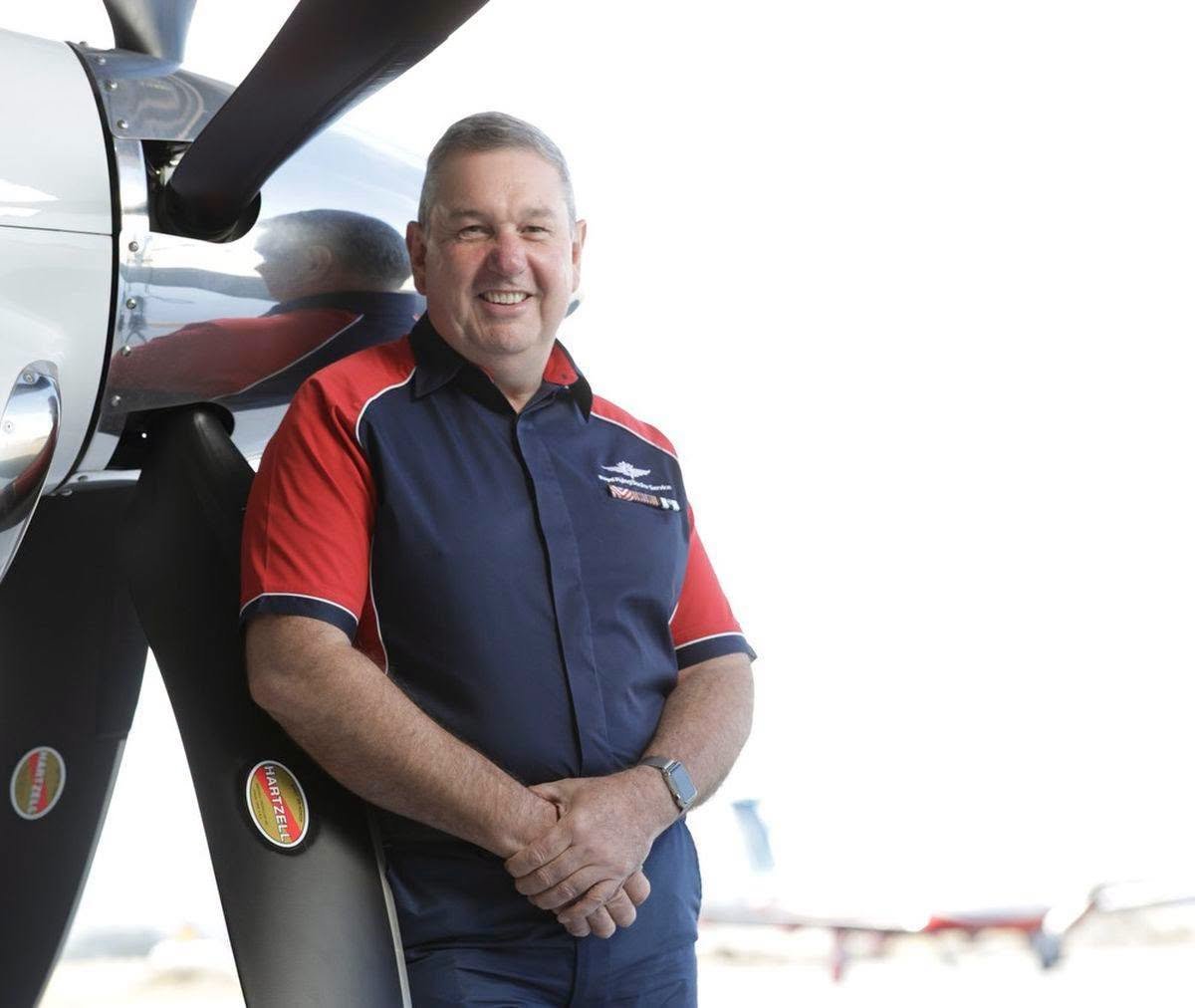 ParamedProf's tweet photo. The Royal Flying Doctor Service SA/NT has named Dr Dominic Morgan AM ASM as its next Chief Executive. He starts as Chief Executive-Designate on 30 November and takes over from Tony Vaughan ASM, who retires after 13 years #RFDS #health #paramedicine https://t.co/VJ4gpfUI6E https://t.co/Cs55mYRDg4