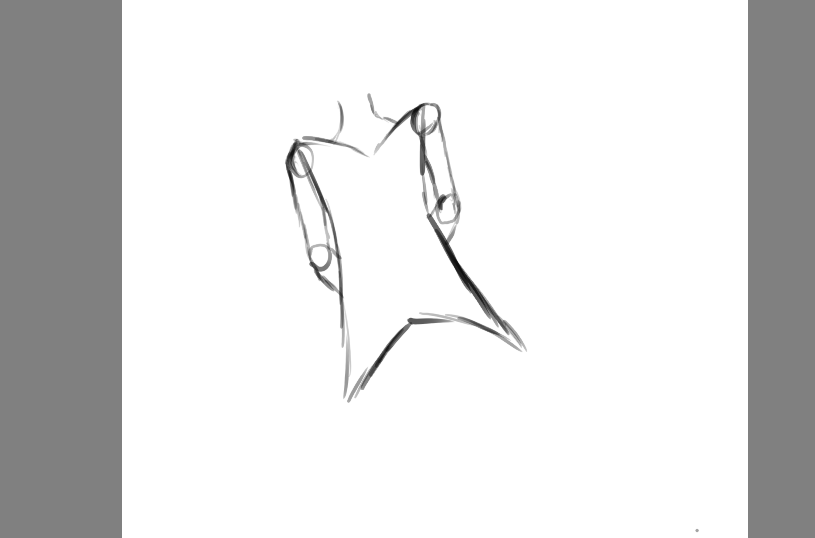 Catshee915's tweet photo. I think I've got an improvement? A few weeks ago I couldn't draw a single line!.. It's just a sketch, but I drew it from imagination.

#arttwt https://t.co/k8mwy5fY2I
