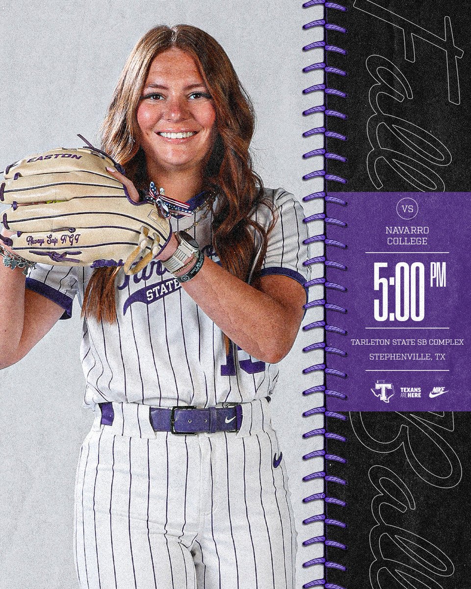 TarletonSB's tweet photo. Back for more Fall Ball action in the ‘Ville 🏡 https://t.co/qKcBSz7oiP