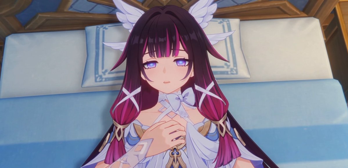 Zandryne0113's tweet photo. Sandrone knows exactly where Columbina is most sensitive.😋🥰#Sandrone #Columbina #GenshinImpact #GenshinYuki https://t.co/4BSRU1naoh