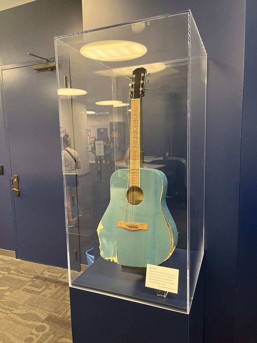 ShouldveSaidNo3's tweet photo. Seeing the Midnights exhibit at the Taylor Swift Education Center in Nashville was so surreal 🥹💙

HAPPY BIRTHDAY MIDNIGHTS!!!! https://t.co/onN7dt7384