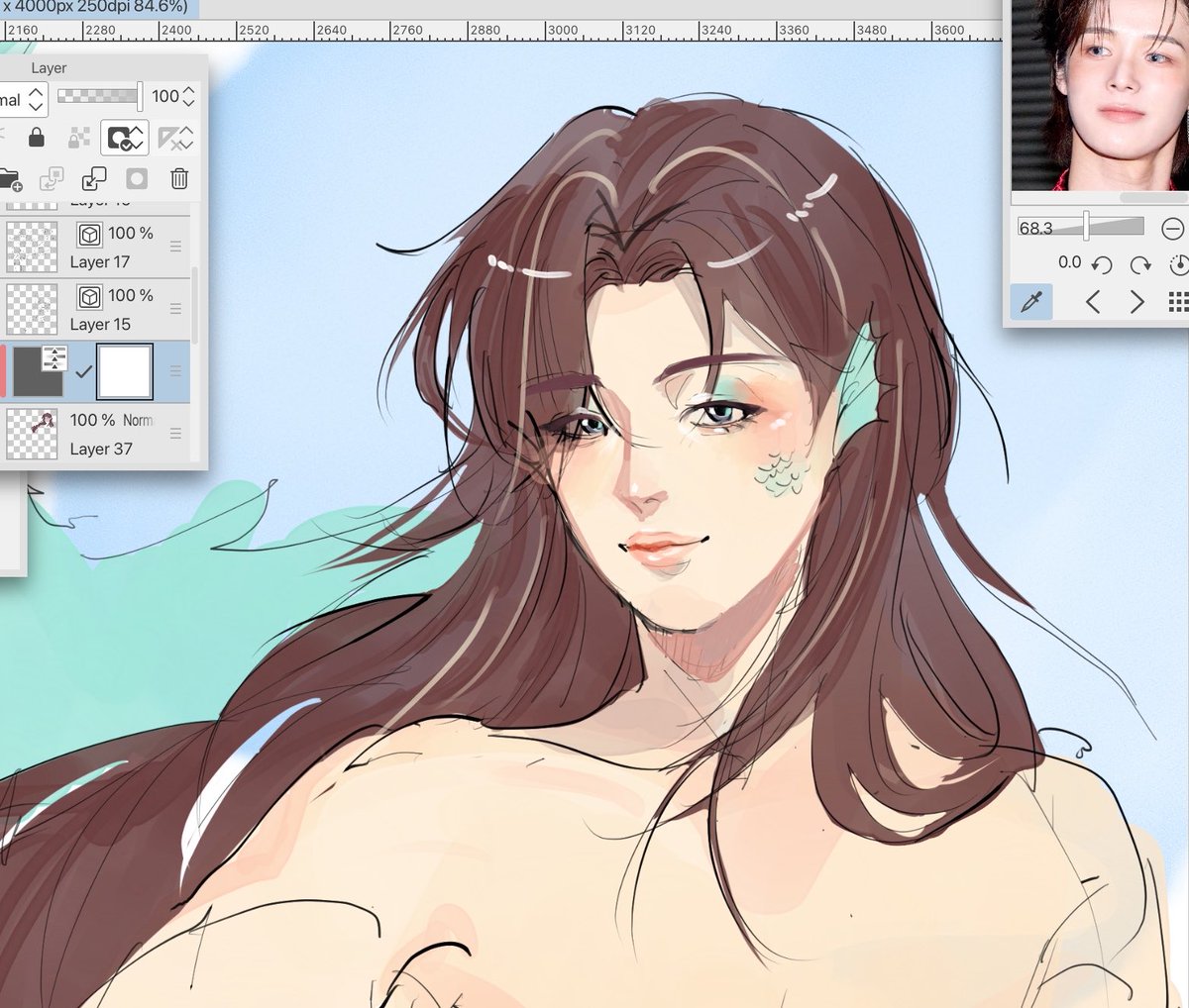 _kjobigski's tweet photo. 🧜‍♂️👑 merman!keng doodle
#lunédraws https://t.co/qkVBzBVX9c