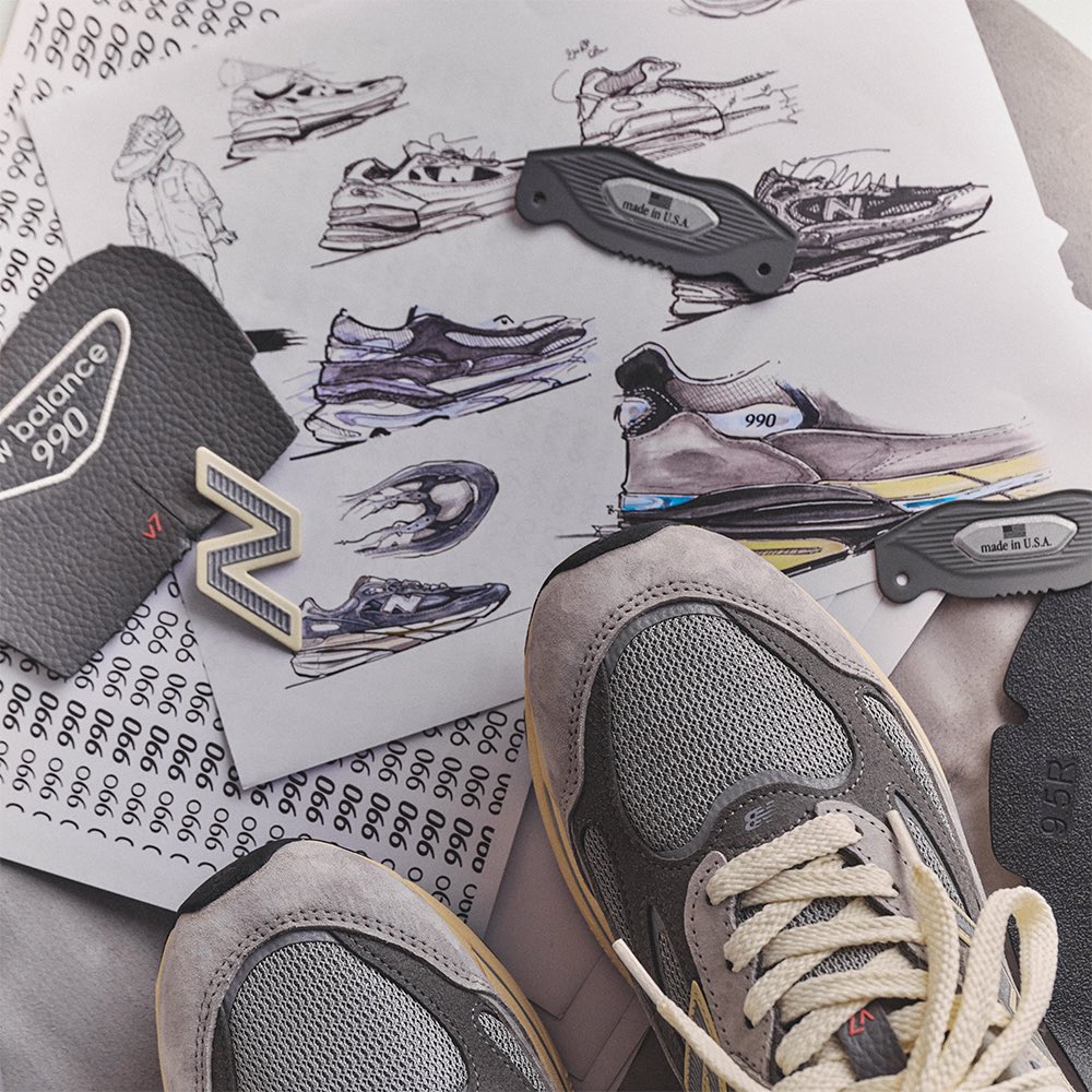 ChefDoomy's tweet photo. Some additional photos of the New Balance 990V7.

📸: @newbalance https://t.co/1Gh2WmGWha