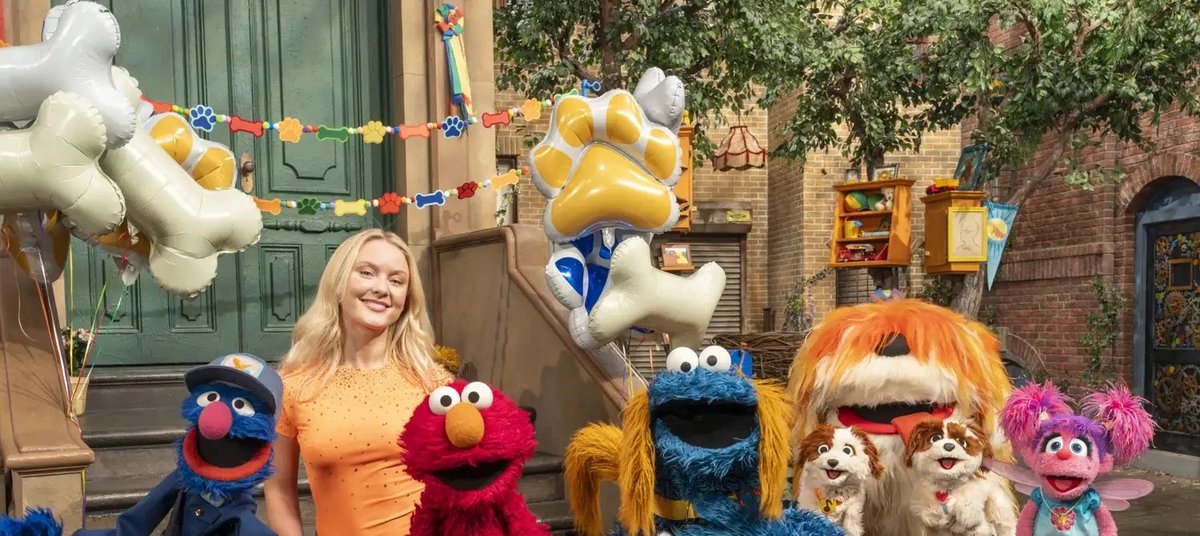 newszlarsson's tweet photo. Zara Larsson will guest star on Season 57 of Sesame Street, with the season premiering on the 23rd November 2026!

Her song “Puppy Dance Party” was released today ahead of her appearance on the show! https://t.co/dzvkF9Fvj1