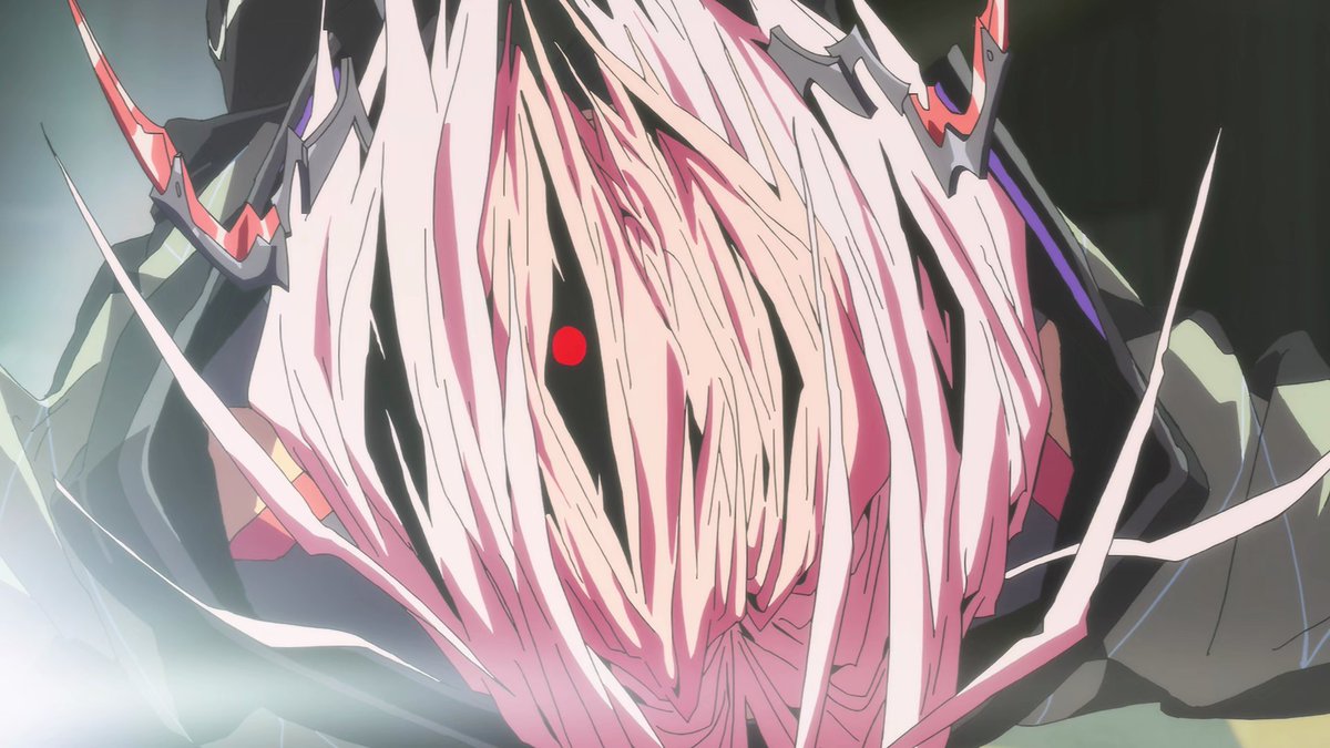 MON0EYE's tweet photo. Talia/Capri look is really cool with the character's mental state by the climax of the story correlating to how very closed off her hair looks like, leaving not even a face visible, just a red spot.

Plus, its very monoeye like. https://t.co/0AOd06Znio