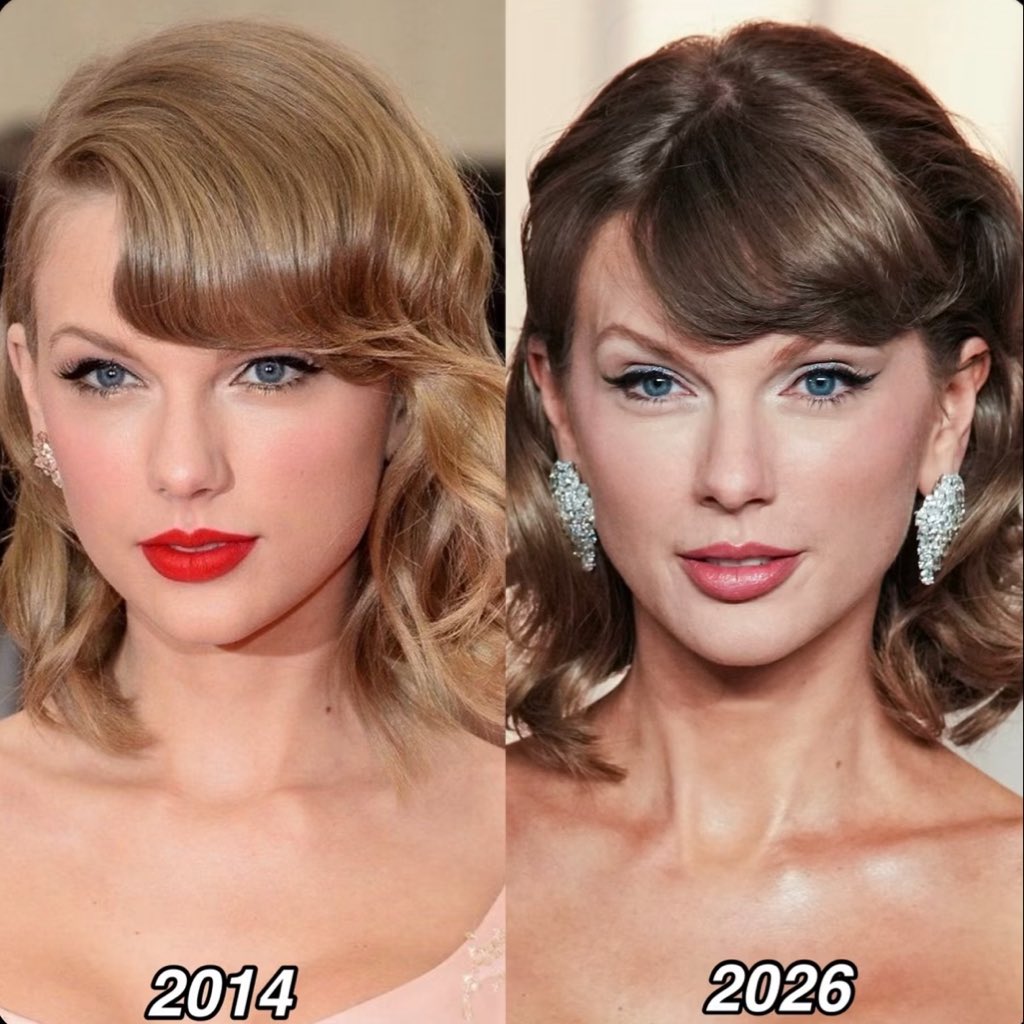 lerrykal's tweet photo. Tem um segredo pra Taylor Swift ter mantido sua aparência física tão jovem e boa mesmo após 12 anos, mudando quase que nada. 

Não são procedimentos estéticos, nem botox ou nada do tipo. Mas quem é fã dela e presta atenção aos detalhes vai saber te dizer exatamente o que é. https://t.co/wcBdv6BfQw