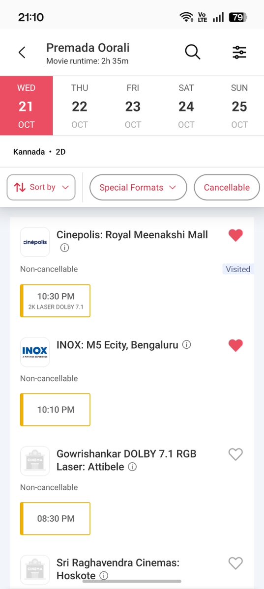 Sampath__Tweet's tweet photo. #PremadaOorali &amp; #Jailer2 Kannada shows r going housefull, but #Ranabaali is struggling.
Y run empty shows? Wt's the use?
The shows should be alloted to the movies that r actually running well.
Wt demand where is the supply? 
​#Kfi #KannadaDubbing #Dubbinginkannada https://t.co/rfELcSttkW
