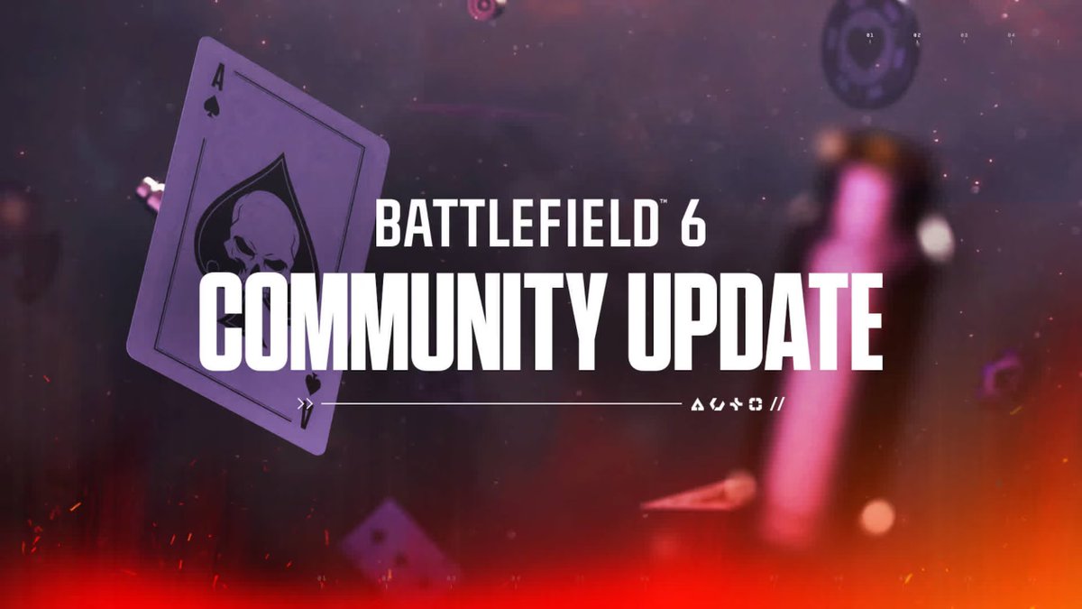 BattlefieldInte's tweet photo. Battlefield 6 updates arriving December 8!

🖥️ Server Browser
🪖 Platoons

🗺️ Reworked New Sobek City &amp; Blackwell Fields
Which one are you most excited for? 👀

#Battlefield6 #BF6 https://t.co/Io8TbtyObp