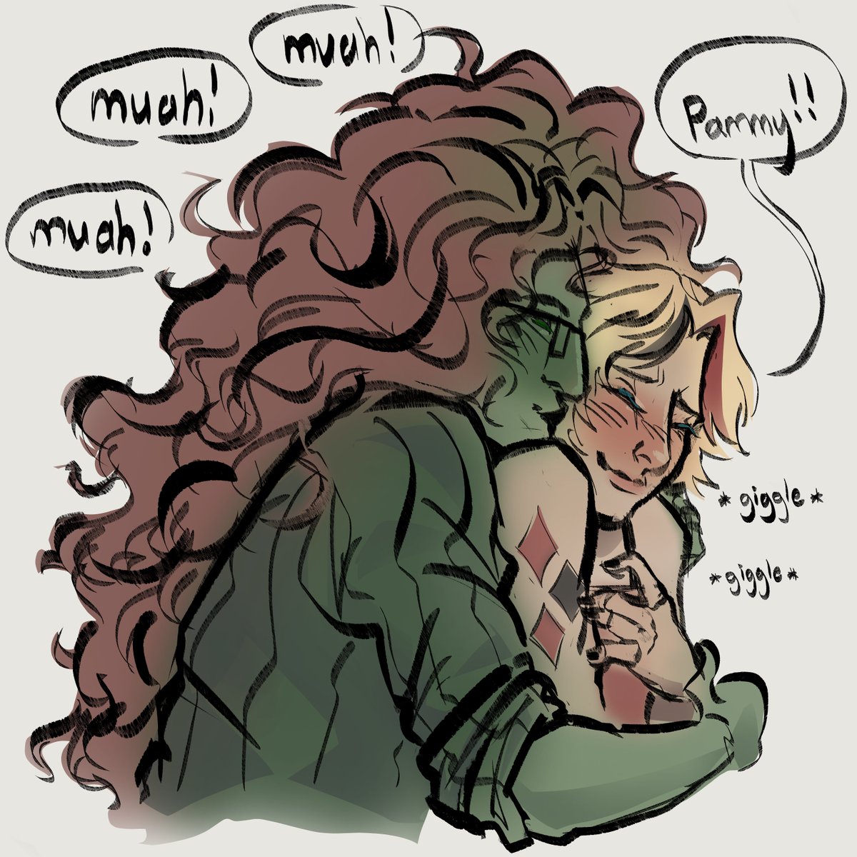 zi0n_RAAAAHH's tweet photo. #harlivy doodle :3 https://t.co/STEGTE5xHu