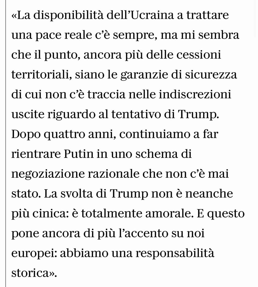 smenichini's tweet photo. Tre risposte, fra le altre che @paologiordano dà oggi a @la_kuzzo su @repubblica.

Molto dolente e giusta, in particolare, quella sull’assurda contrapposizione tra #Ucraina e #Gaza https://t.co/A2H6ALzbaF