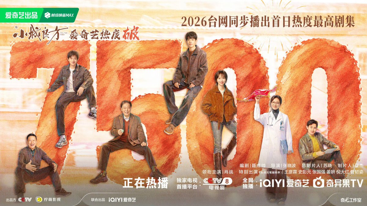 XiaoZhan_OFC's tweet photo. 【261021 Photo】

#SmallTownRemedy
#XiaoZhan #肖战

Small Town Remedy Weibo updated:

Good news for Small Town! Heat index tops 7500~ https://t.co/pCQsENn3LE
