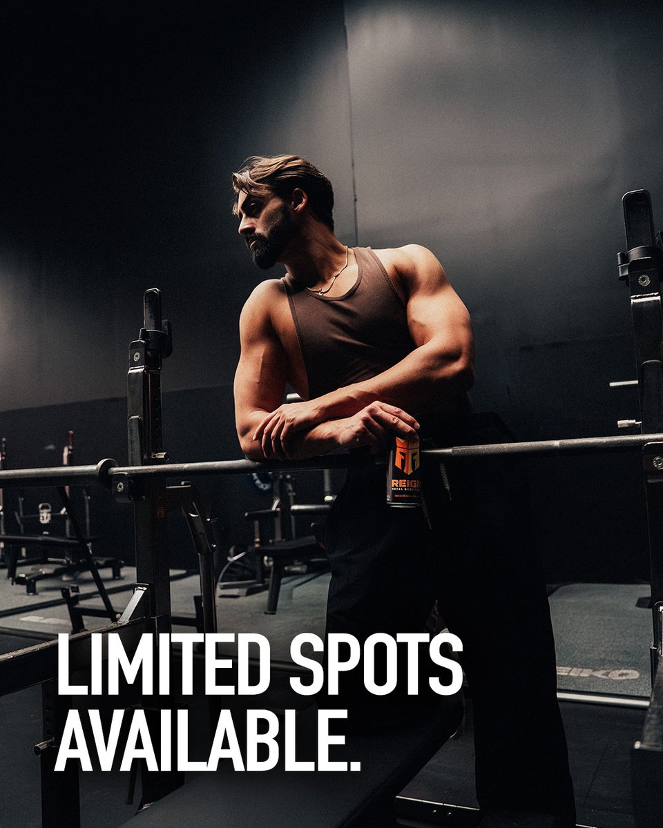 ReignBodyFuel's tweet photo. Last call to become a REIGN Warrior. 

Lock in before applications close: https://t.co/F0q6kg9D4a

#TotalBodyFuel https://t.co/VCxiXHgel3