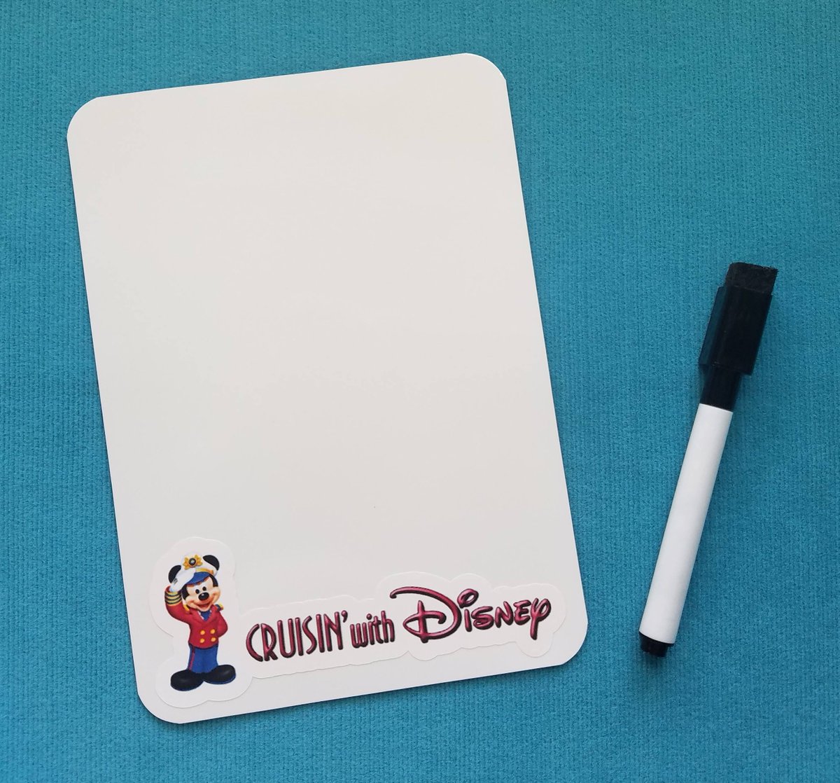 PixieDustedFun's tweet photo. Wow picks! Disney Cruise - DCL - Captain Minnie or Captain Mickey White Board - 5" x 7" Dry Erase Board - Cruise Door Sized - Fish Extender - FE Gift at $6.49 at Choose your wows. 🐕 #MemoBoard #DisneyCruise https://t.co/uRDraI208d