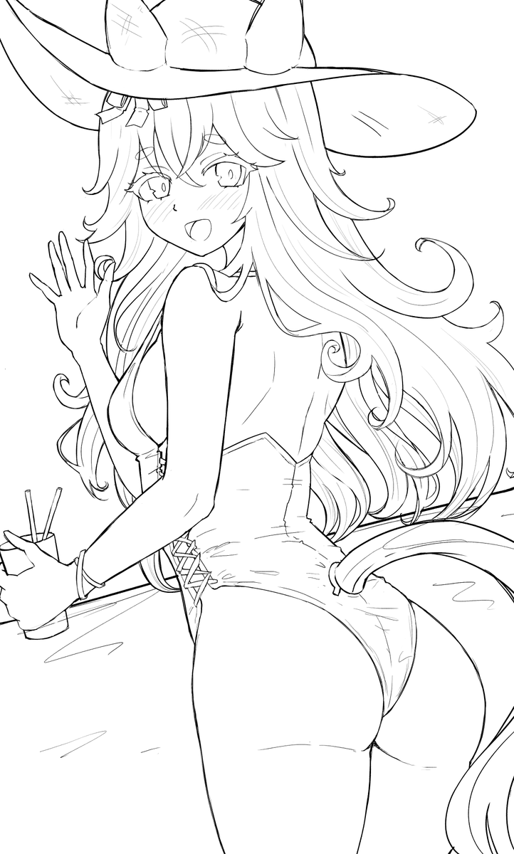 bloomkoffer's tweet photo. wonder acute lineart wip https://t.co/7ivp0JnOZ2