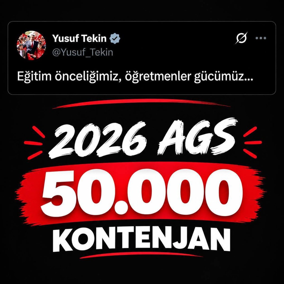 Mahmutc__'s tweet photo. Alan dışı kişilerin derse girmesi, pedagojik yaklaşımları imkânsız kılmaktadır. Bilimsel eğitim için 2026 AGS'ye adil bir branş dağılımıyla 50 bin kontenjan talep ediyoruz. #CumhurİttifakıAGS50Bin https://t.co/CB9eV4yCF7