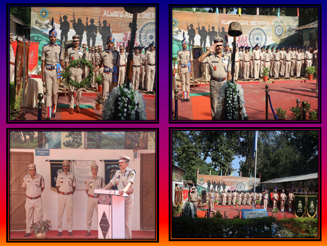 crpf155bn's tweet photo. Today, 155 Bn CRPF observed Police Commemoration Day with great enthusiasm, solemnity and patriotic fervour at the Battalion Headquarters as well as all Coy locations.
Dr.Satyaveer Singh Verma, Commandant-155 Bn CRPF and all Officers and Men paid tribute to the brave police personnel who made the supreme sacrifice in the line of duty, reaffirming the force’s commitment to honour their sacrifice and uphold the highest traditions of service to the nation. 
#crpf
#PoliceCommemorationDay 
#155BNCRPF
#tribute 
 #Jai Hind🇮🇳💐