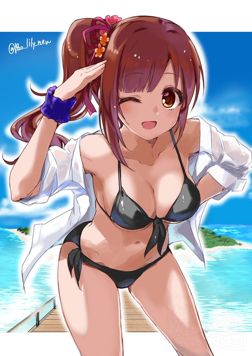 pao__lily_new's tweet photo. 【らくがき】水着五十嵐ちゃん〜👙🌊 https://t.co/pFENss4Gcj
