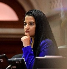 libsoftiktok's tweet photo. BREAKING: Ari Espinal, a former Democrat NY State Assembly member, was ARRESTED for grand larceny after she allegedly stole over $30,000 from a labor union. https://t.co/51V0DM4AI5