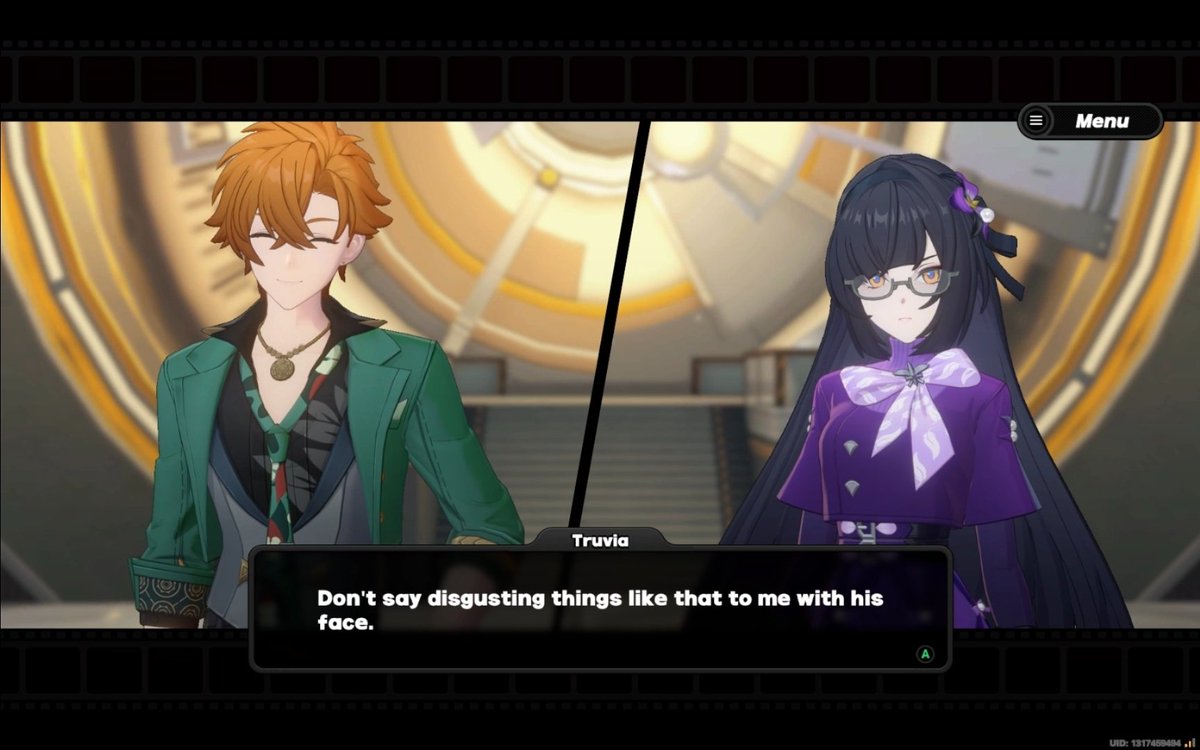 wiseashdrew's tweet photo. "No Youkai you cant larp as my brother and pretend were Wise and Belle. Thats disgusting."

Truvia is very much sick of him and his freakiness (in a more serious note its probably moreso the uncanniness of Youkai having Serpico's face and acting like that.) https://t.co/mpTeRoQoc2