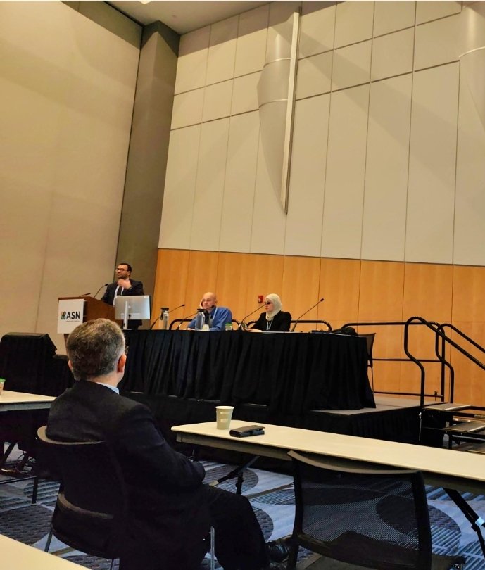 Nefrontera's tweet photo. Great talk by Dr. @fouadchebib  at #kidneyweek2026 on ADPKD Diagnostic criteria, risk stratification and disease progression! https://t.co/UiSHgYWBsA