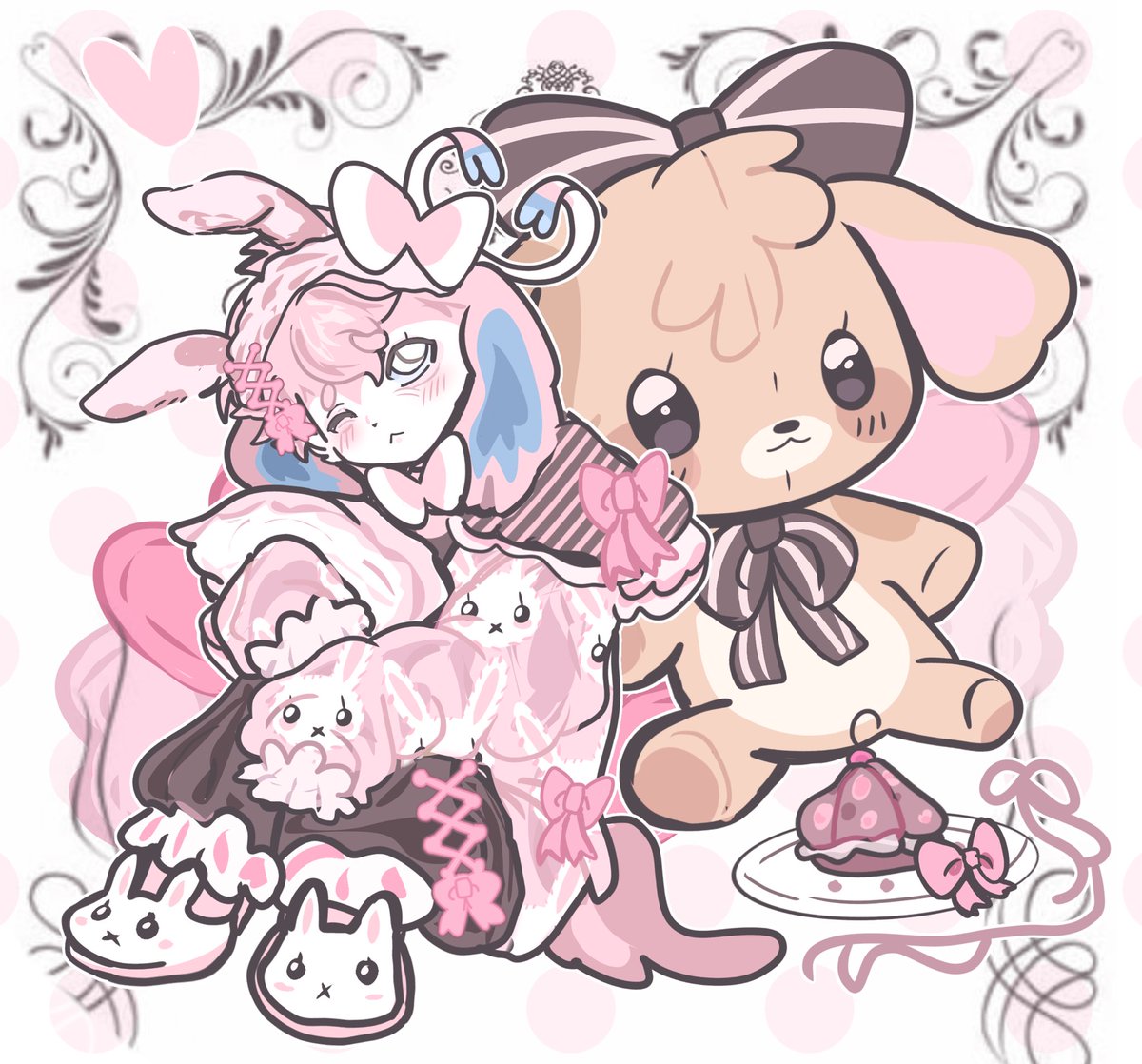 tosmicc's tweet photo. we are feeling moe today ~ 🎀🗝️🎼 https://t.co/rbHMYVb5Yt